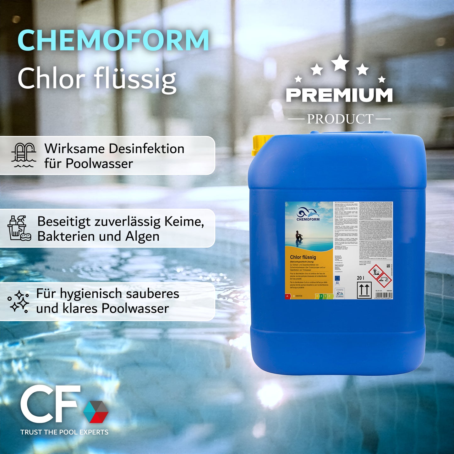 CHEMOFORM Natriumhypochlorit-Lösung (12-15 % Aktivchlor)