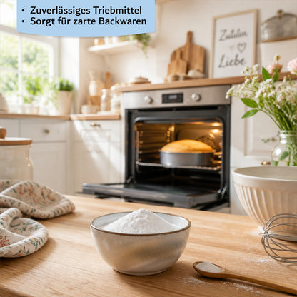 Natriumhydrogencarbonat (Natron) – Lebensmittelqualität: 3kg | 5kg | 10kg Eimer | 25kg Sack
