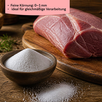 Nitritpökelsalz 0,4–0,5% – mit Trennmittel: 10kg Eimer