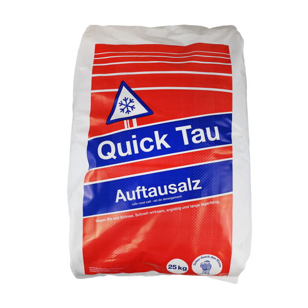 Quick Tau Stein-Auftausalz; grob; 0-5mm; 25 kg; Sack