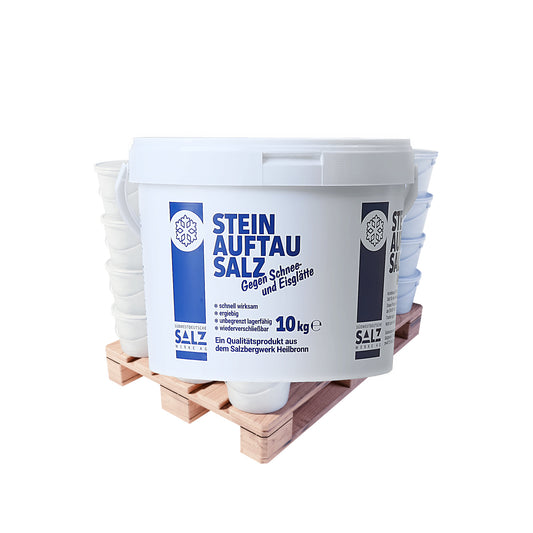 SWS Stein-Auftausalz – Streusalz: 10kg Eimer | Palette