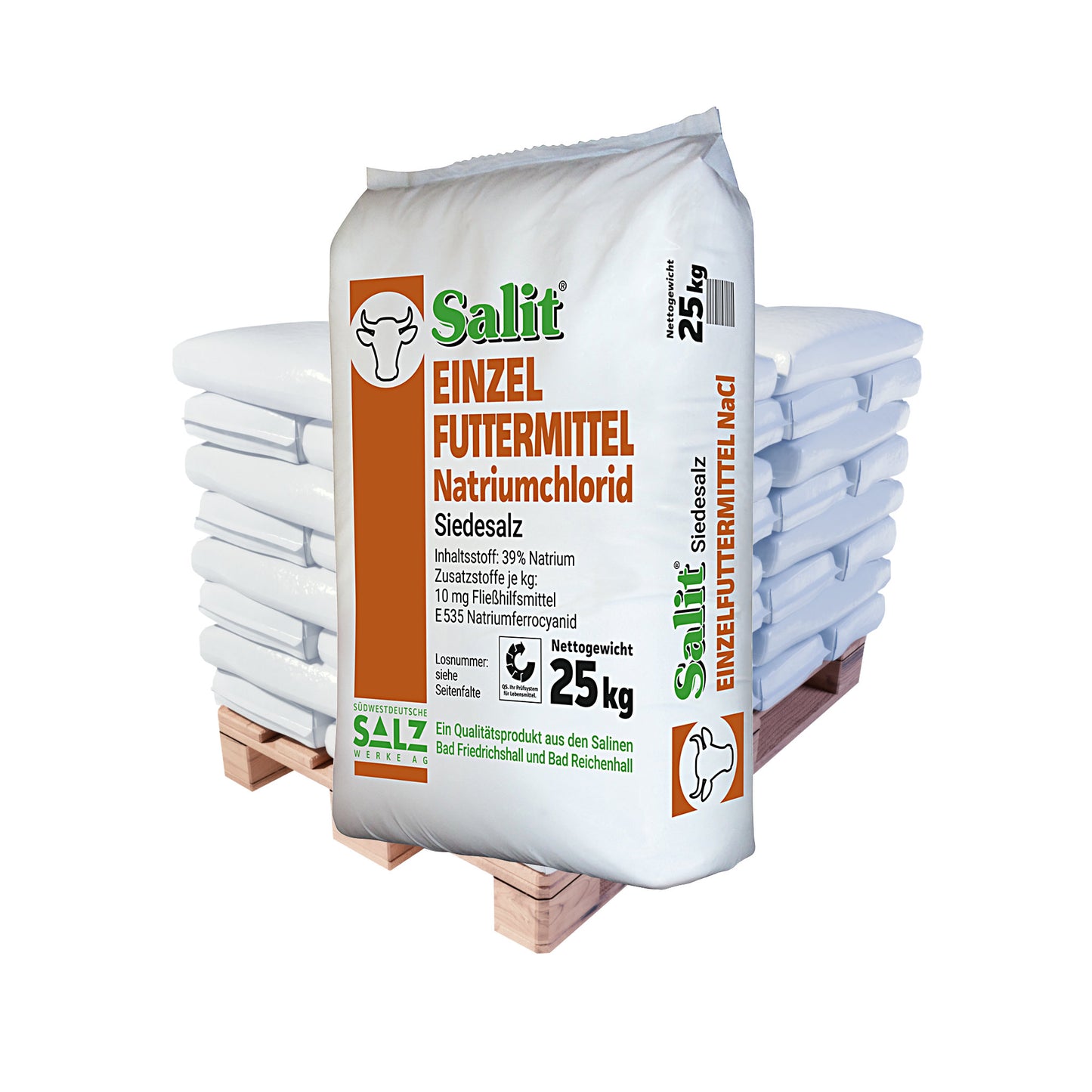 Salit Einzelfuttermittel – Siedesalz 0-1mm: 25kg Sack | Palette