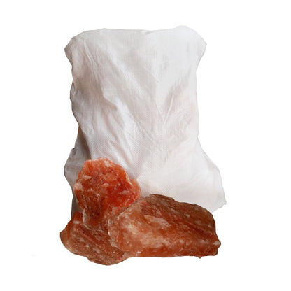 Natursalzleckstein Rosa - gebrochen: 25kg Sack