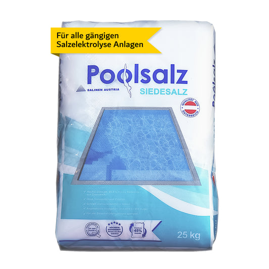 L-A: Salinen Austria Poolsalz für Salzelektrolyse: 25kg Sack