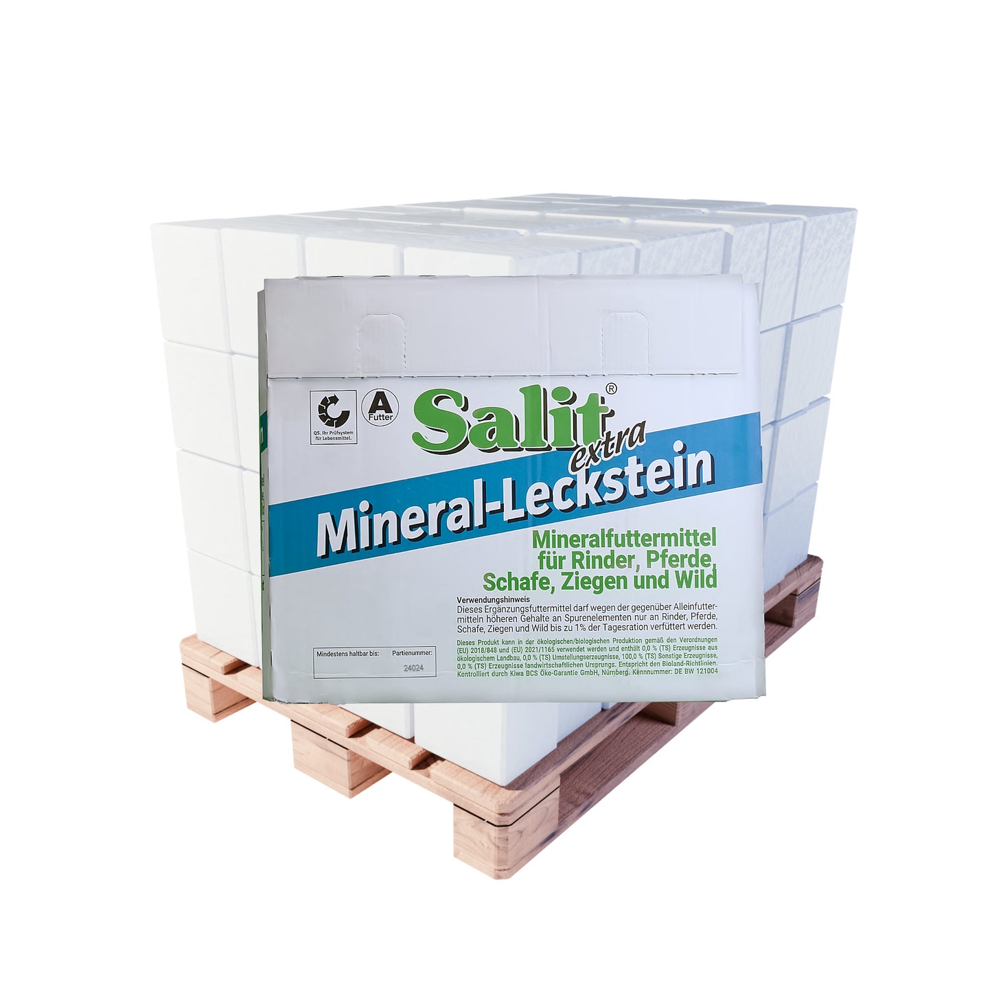 Salit Mineral-Leckstein EXTRA: 5kg Stein | Karton | Palette