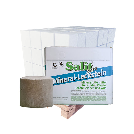 Salit Mineral-Leckstein EXTRA: 5kg Stein | Karton | Palette