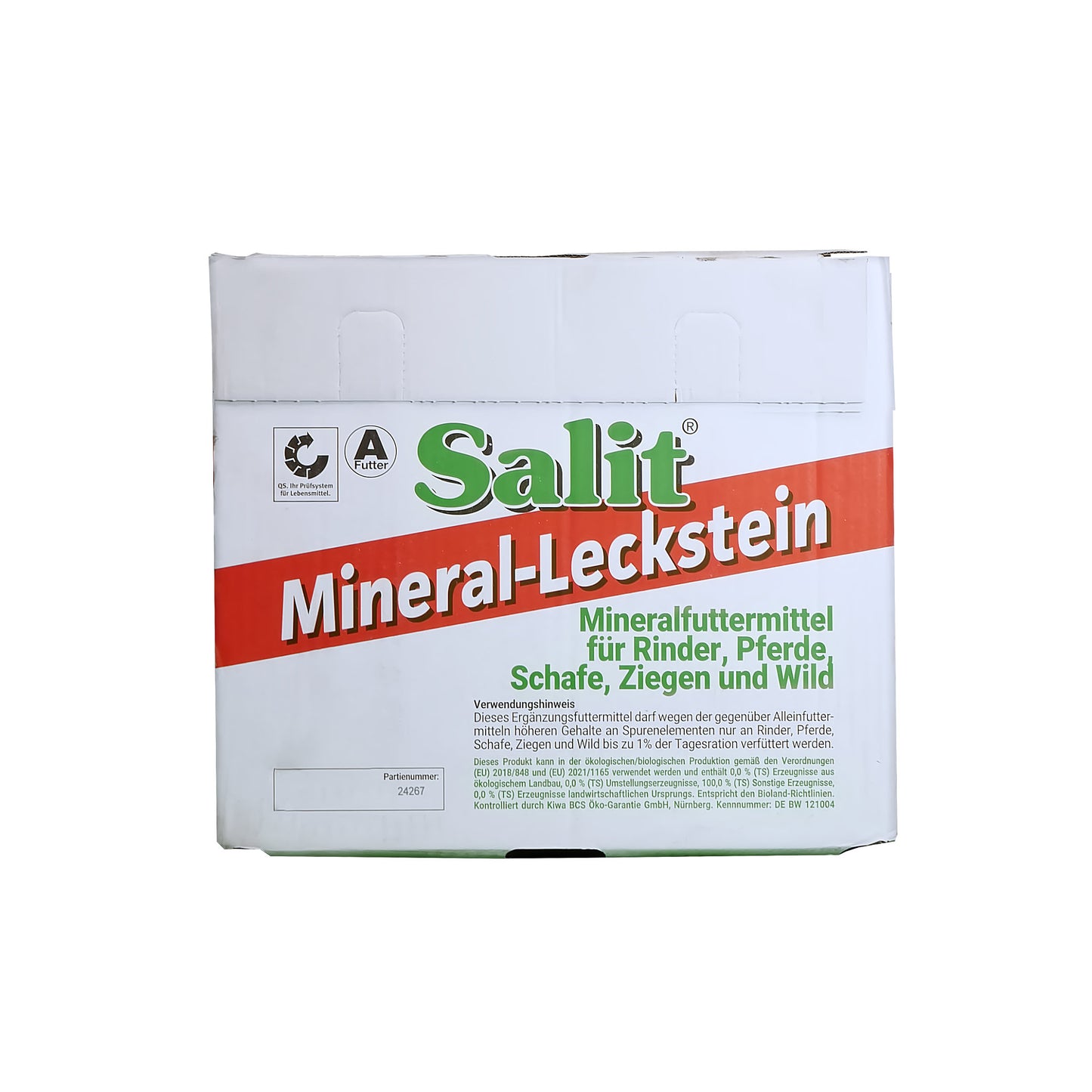 Salit Mineral-Leckstein : 5kg Stein | Karton | Palette