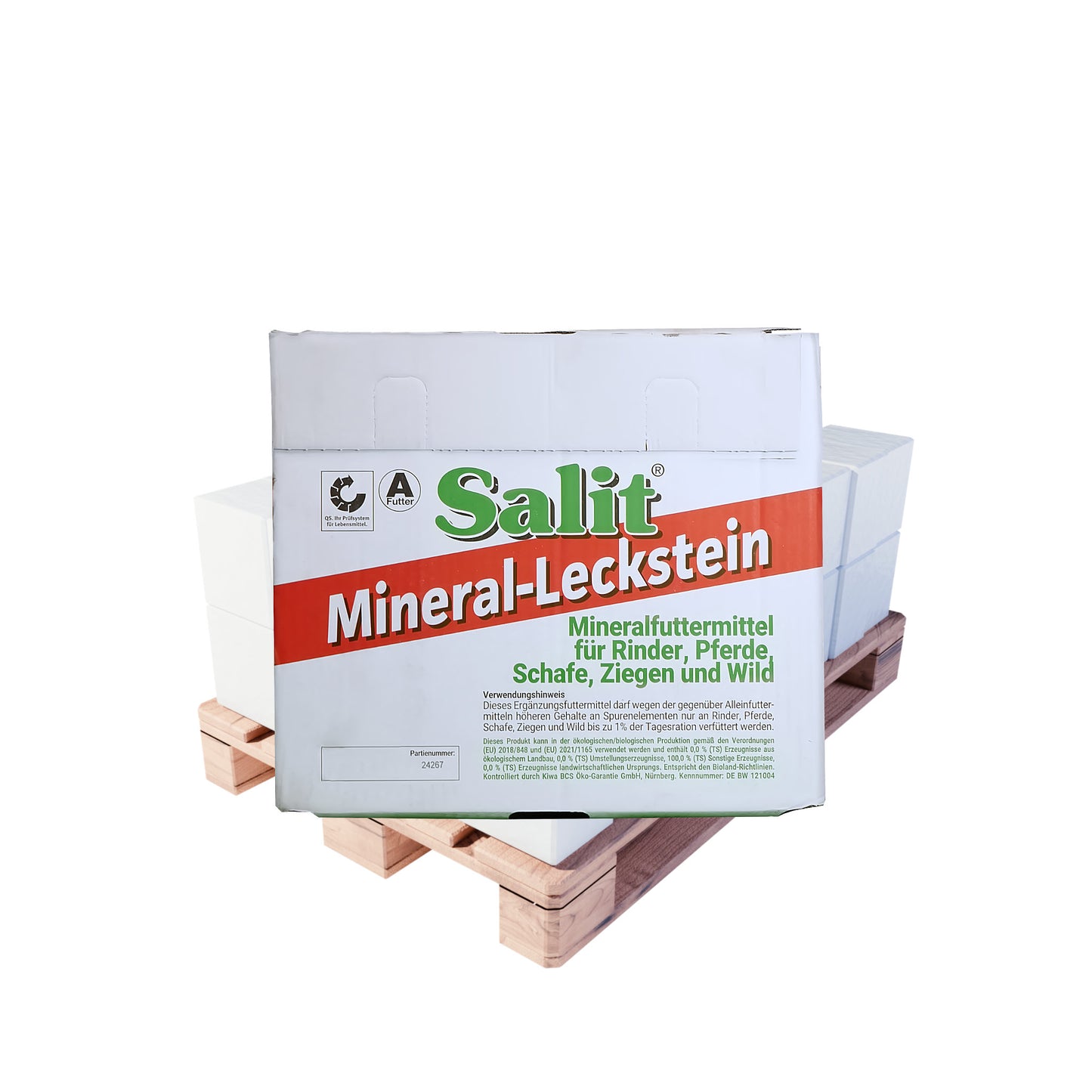 Salit Mineral-Leckstein : 5kg Stein | Karton | Palette