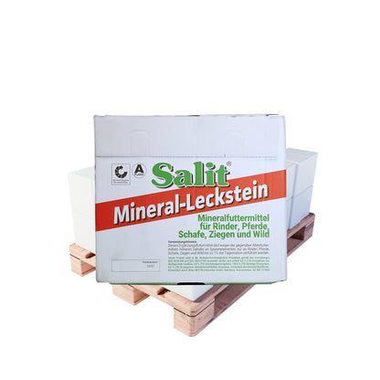 Salit Mineral-Leckstein : 5kg Stein | Karton | Palette