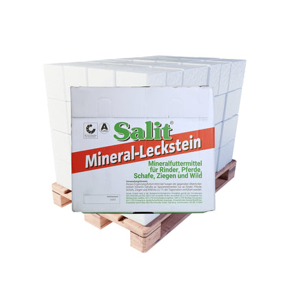 Salit Mineral-Leckstein : 5kg Stein | Karton | Palette
