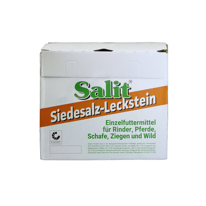 Salit Siedesalz-Leckstein: 5kg Stein | Karton | Palette