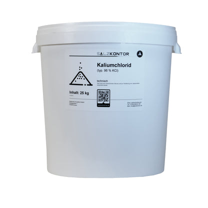 Kaliumchlorid 96% - Industriequalität für Bohrtechnik + Galvanik + Chemie
