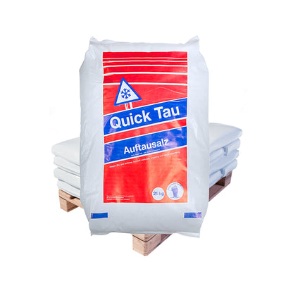 Quick Tau Streusalz – für einfache Anwendung: 25kg Sack | Palette