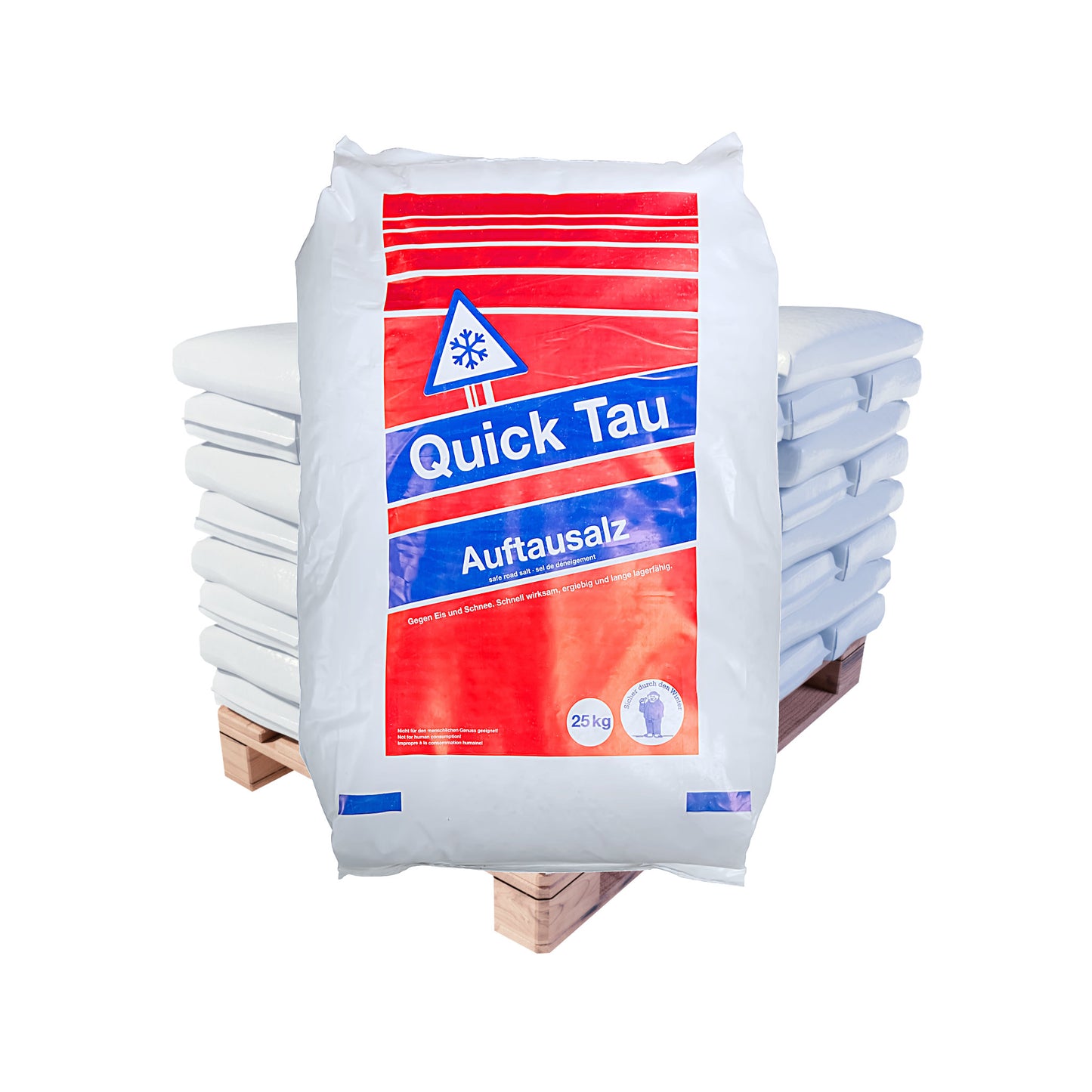 Quick Tau Streusalz – für einfache Anwendung: 25kg Sack | Palette