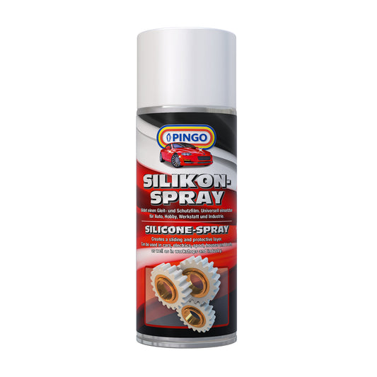 PINGO Silikon-Spray: Extrem belastbarer Schmier- Gleit- und Trennfilm