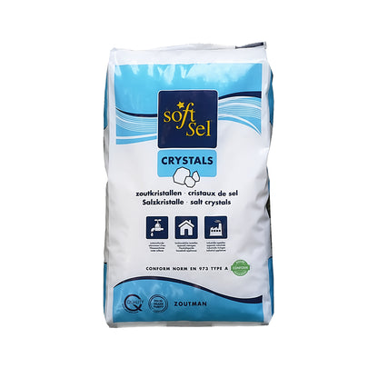 SOFT SEL Zoutman Regeneriersalz Crystals: 25kg Sack | Palette