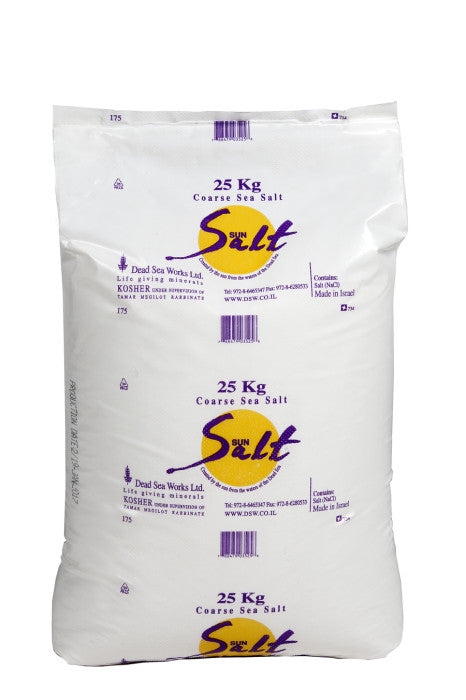 Meersalz Sun Salt Israel; 25kg; Sack