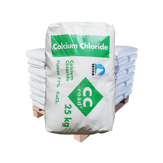 TETRA Calciumchlorid road – Schuppen 77 %: 25kg Sack | Palette