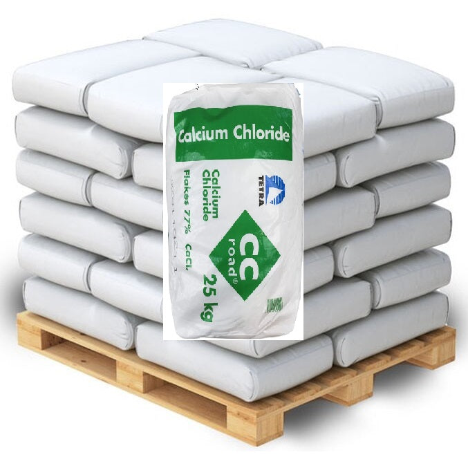 TETRA Calciumchlorid road: Schuppen  77% - 25kg Einzelsack und Palettenware