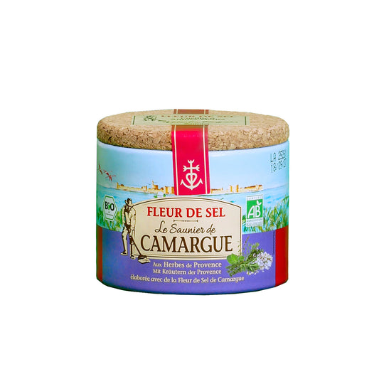 Fleur de Sel de Camargue – Kräuter aus der Provence: 125g Dose