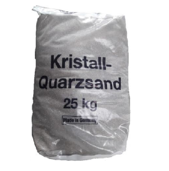 Hochreiner Kristall Quarzsand: Pool-Sandfilteranlagen - 0,4-0,8mm - 25kg