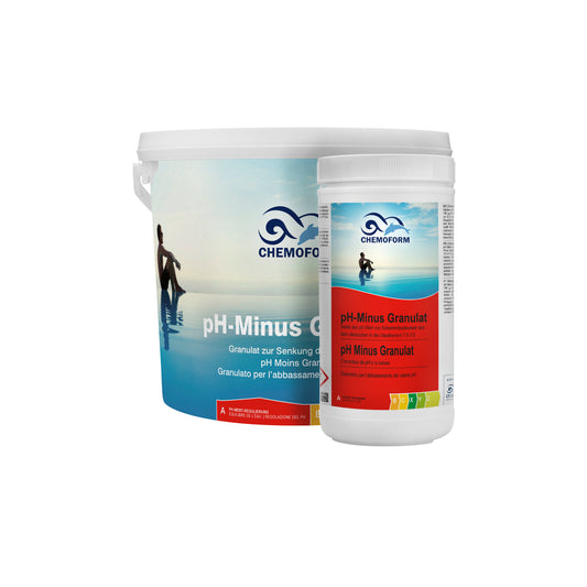 CHEMOFORM pH-Minus Granulat 1,5 kg | 5 kg